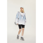 Unisex Jacket Cardigan Hooded Jacket Men and Women Shell Jacket Loose Spring and Autumn Coat